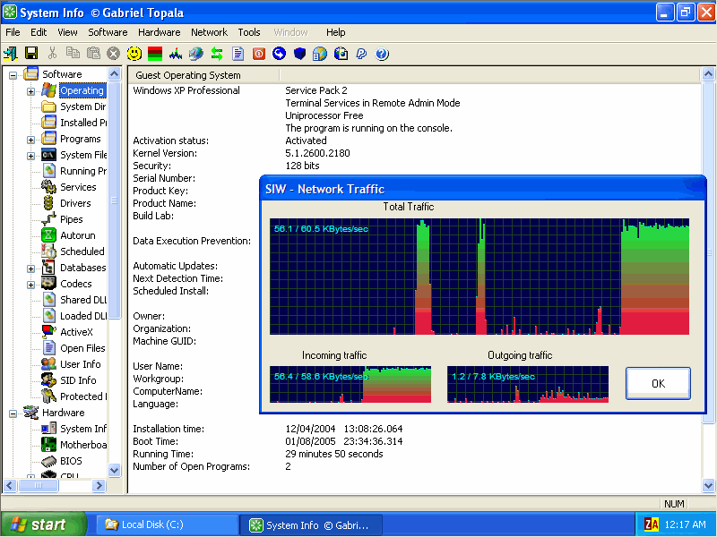 SIW Screenshot